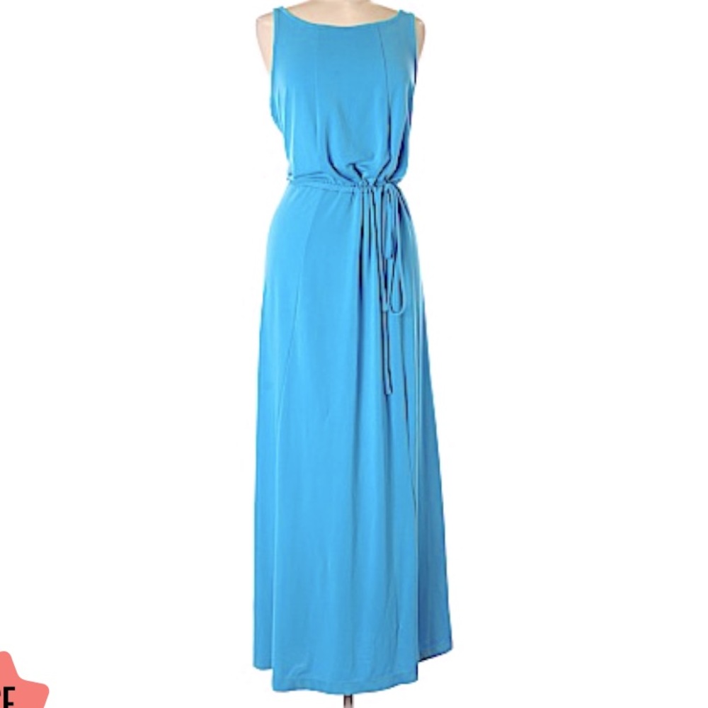 Coldwater Creek Blue Maxi Dress